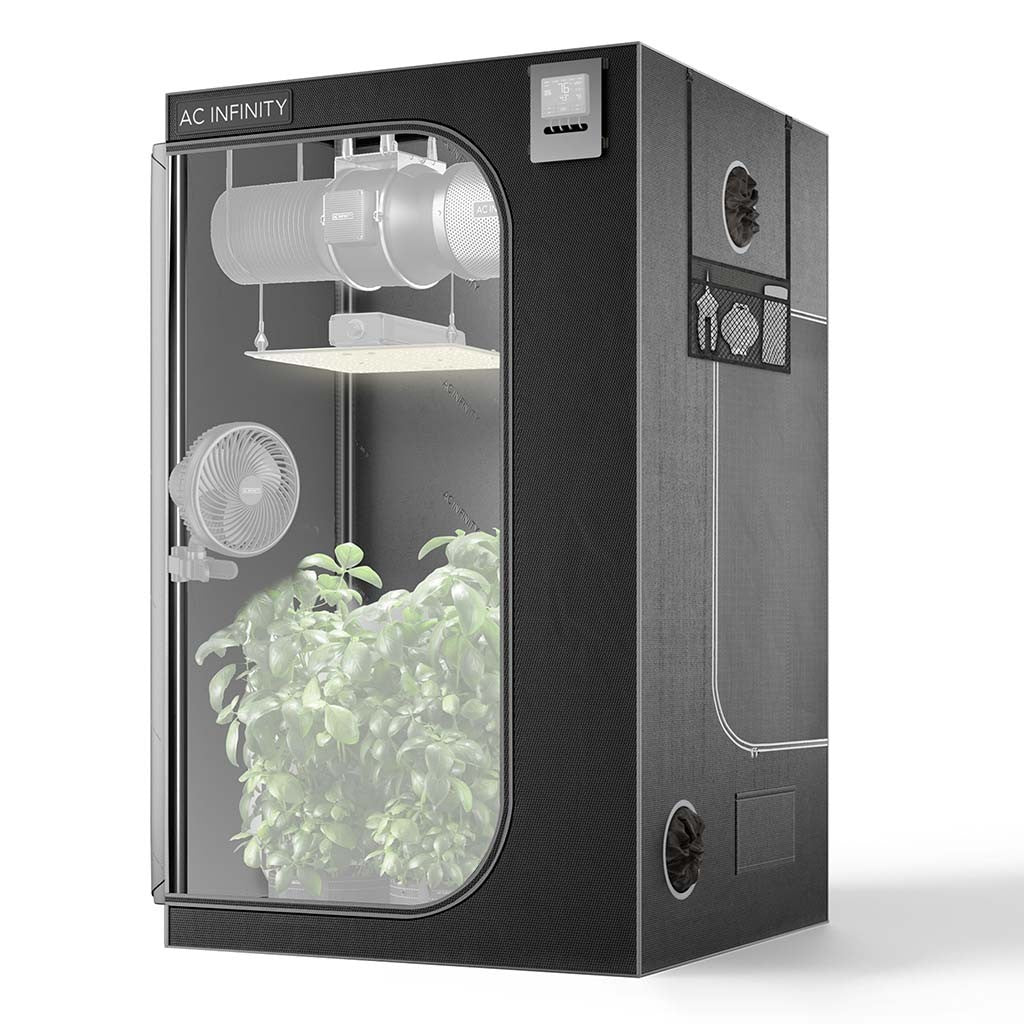 zelt 120x200 CLOUDLAB 844, Advance Grow Zelt 120 x 120 x 200 cm, 2000D Diamant Myla – GrowHome