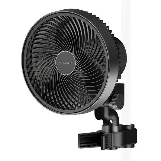 AC Infinity CLOUDRAY S9, GEN 2, Growzelt-Clip-Ventilator 225 mm, EC-Motor, automatische Oszillation, 10-stufigen dynamischen Windmodi und Lüftergeschwindigkeiten