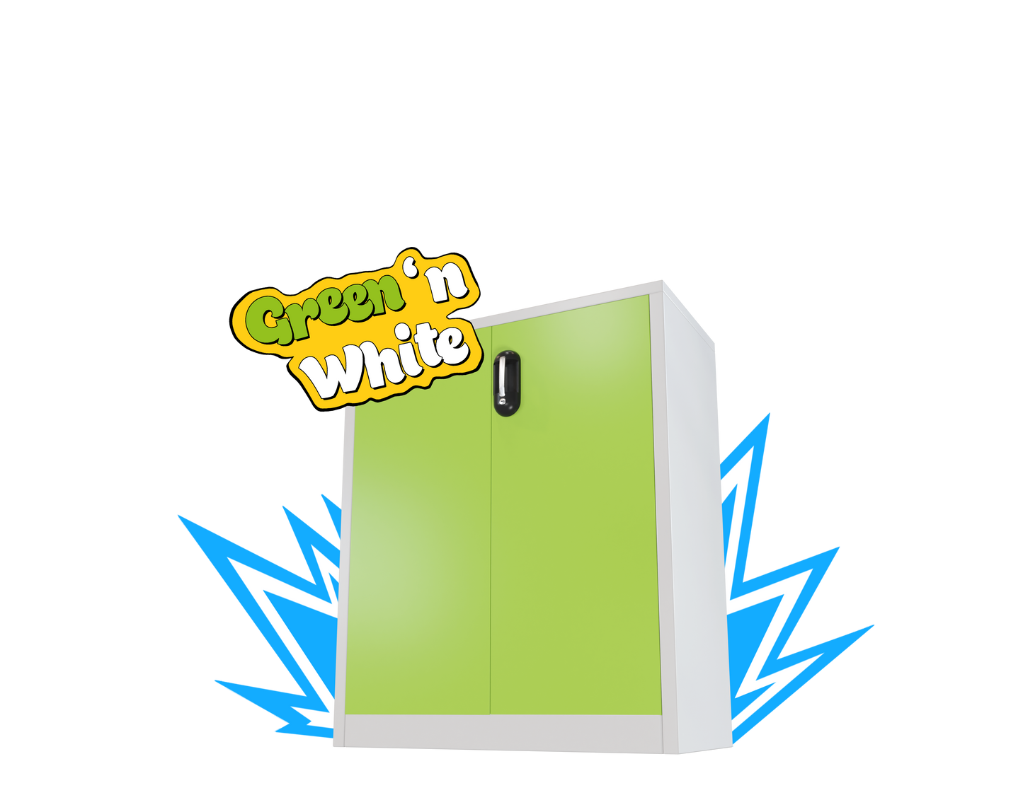 Hazelbox Green'n'White