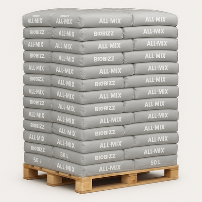 Biobizz All-Mix auf Palette, 50 Liter, 65 Stk.