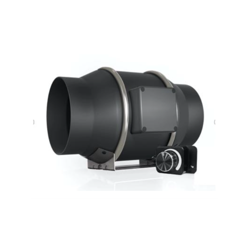 Lüfter Inliner 8 Duct Ø200mm Dimmer  Black