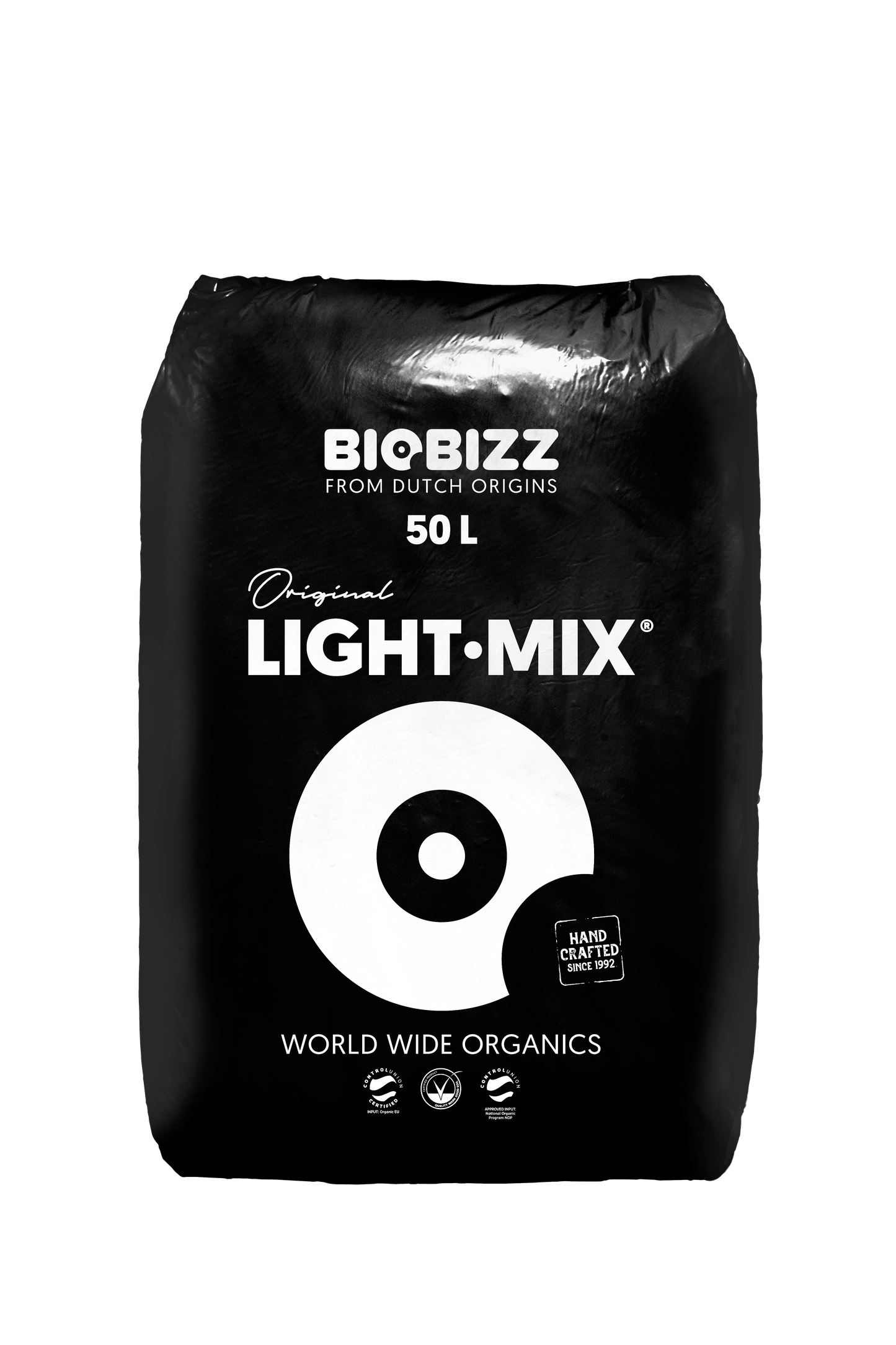 Biobizz Light-Mix auf Palette, 50 Liter, 65 Stk.